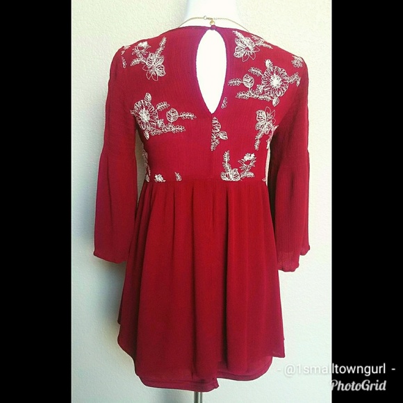 Francesca's Collection Miami babydoll dress S - Picture 3 of 7